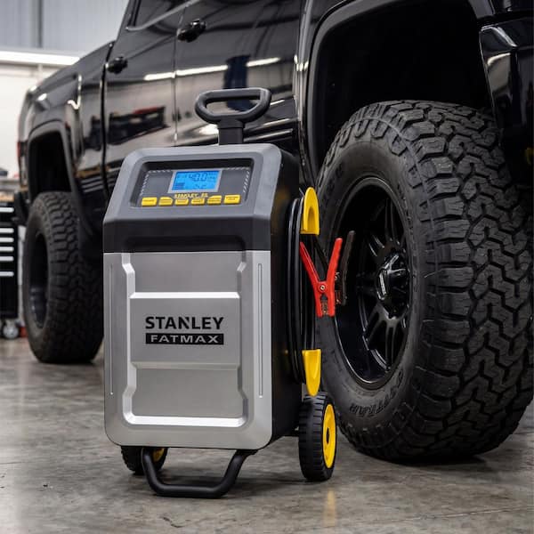 Stanley 200 Amp Rolling Battery Charger BC200F - The Home Depot
