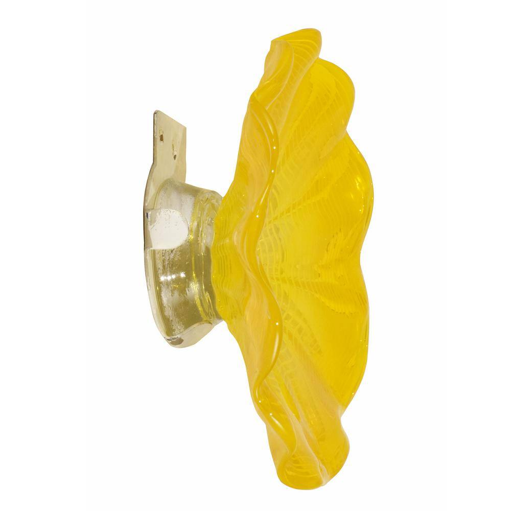 Dale Tiffany Tawney 2 in. Wall Art Decor with Hand Blown Art Glass