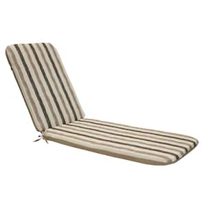 Nature Outdoor Cushion Lounger in Taupe 22 x 73 - Includes 1-Lounger Cushion