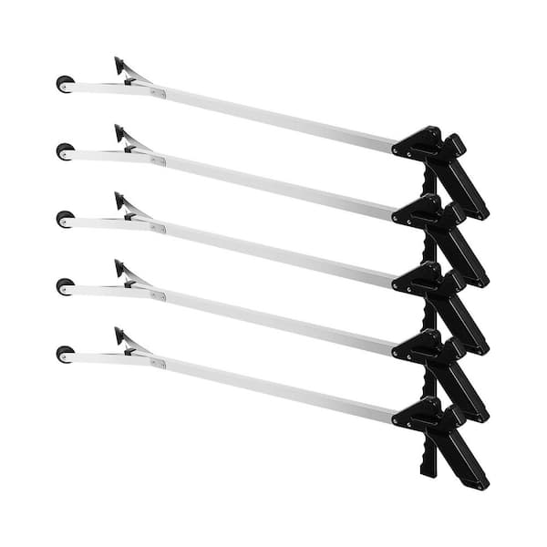 35 in. Long Trash Picker Grabber Tool Suction Cup Reacher NonSlip Claw Litter Picker 5 Pack for Elderly