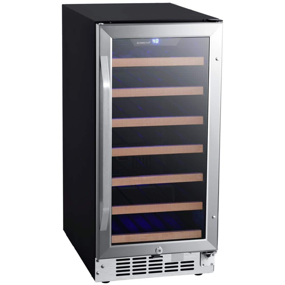 EdgeStar 15 in. Single Zone 30-Bottle Built-in Wine Cooler