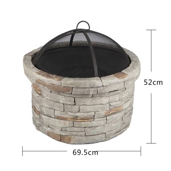 bonfire go outside bgo 38灯　MIYABI Ukiah Voyager 2.0 Fire Pit with Sound System | Outdoor