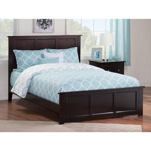 Madison Full Traditional Bed with Matching Foot Board in Espresso