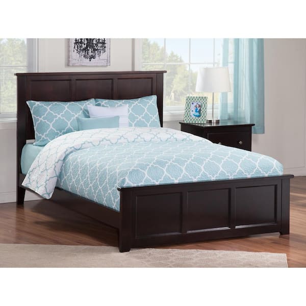 AFI Madison Full Traditional Bed with Matching Foot Board in Espresso