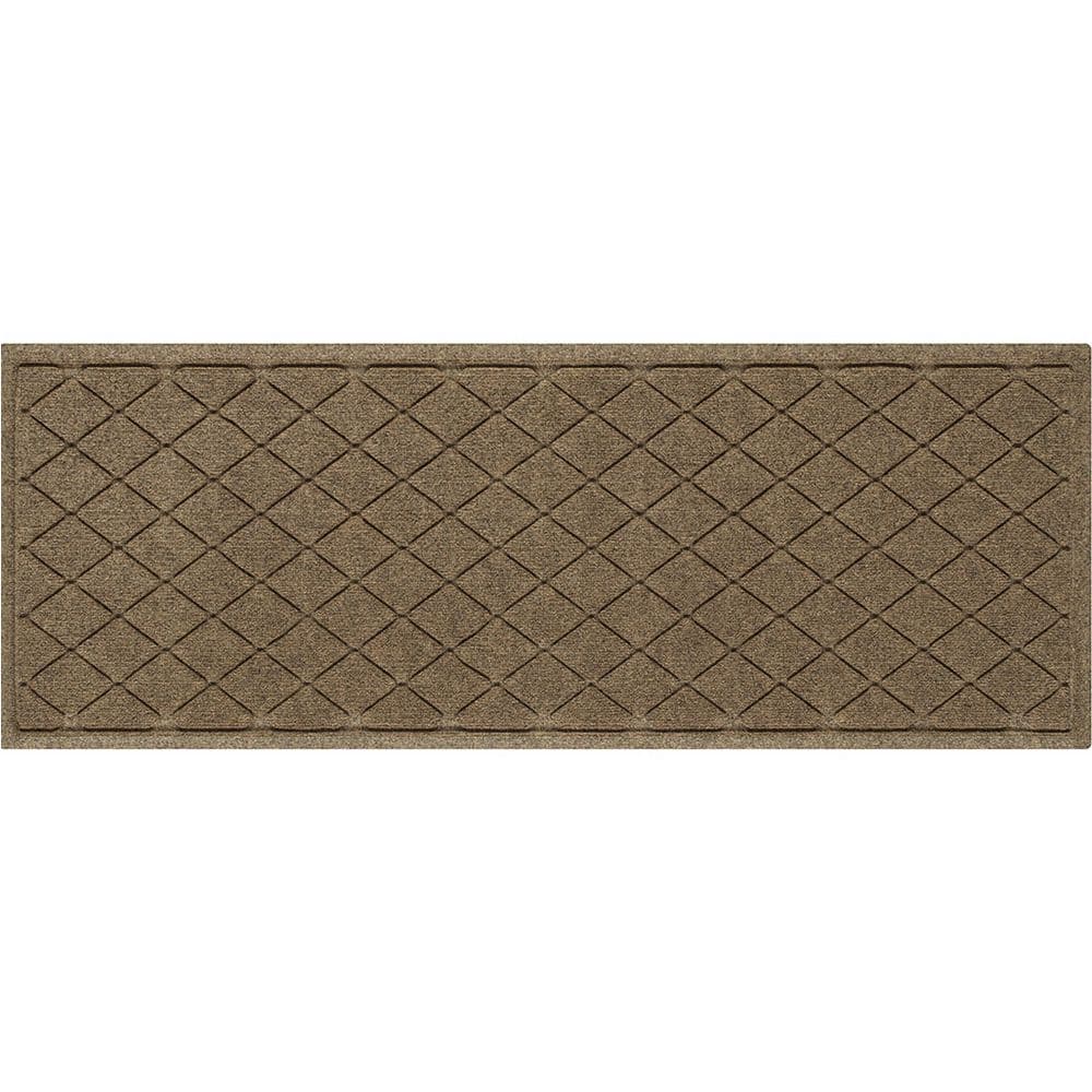 Waterhog Argyle Camel 22 in. x 60 in. PET Polyester Indoor Outdoor Runner Door Mat price history on PriceWatchPro
