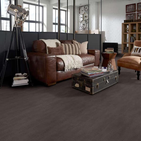 Starlore - Dakota - Brown 39.3 oz. Nylon Pattern Carpet - Installation Required