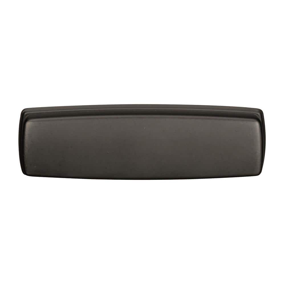 Black Bronze 3-3/4 Inch Cup Pull with Mounting Hardware