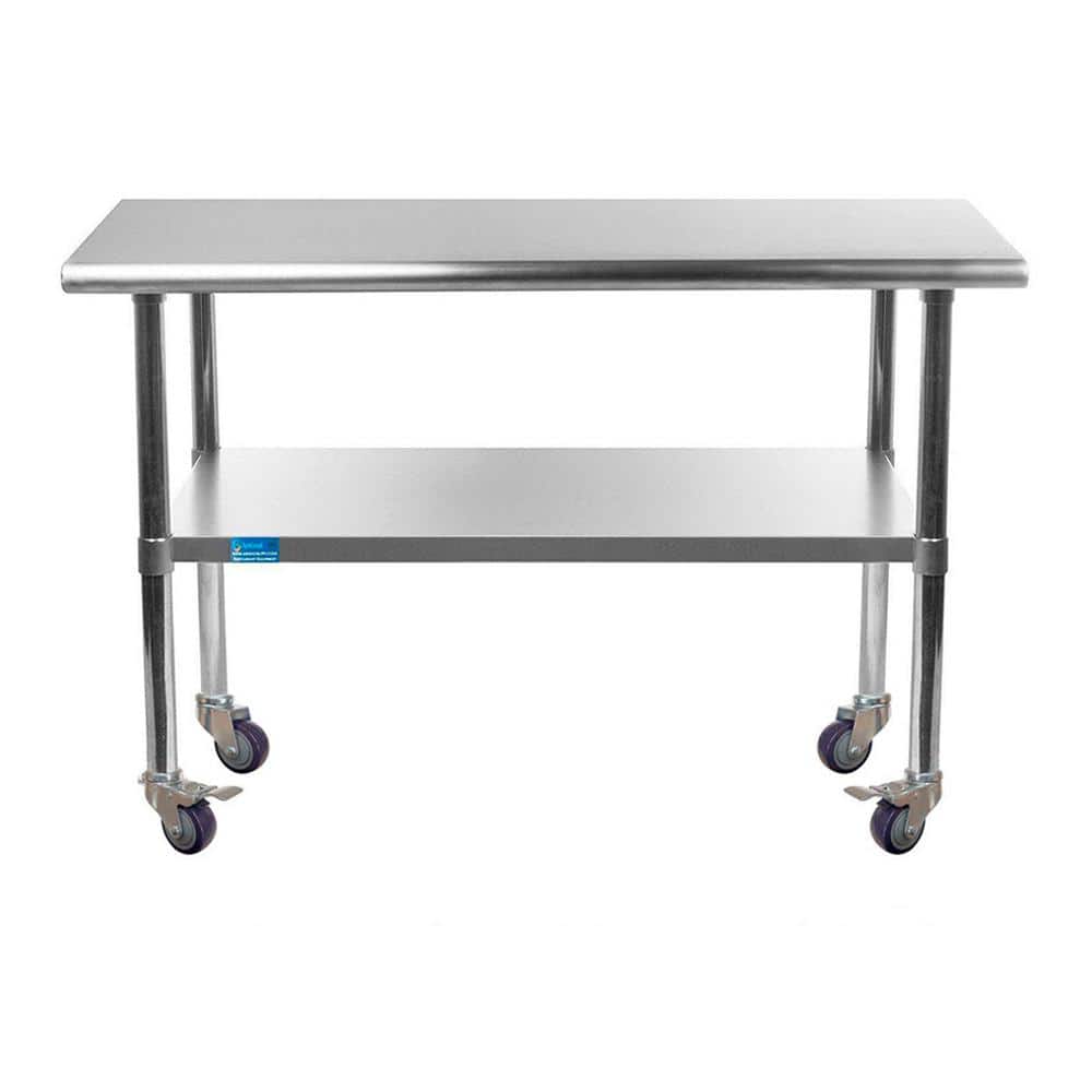 Work Table, 24 x 36, Stainless Steel, FALCON EQUIPMENT WT-2436