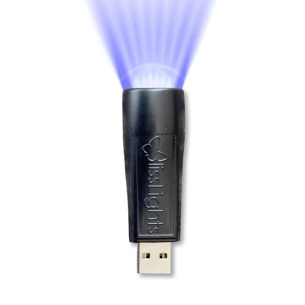 BlissLights Starport USB Blue Laser Light