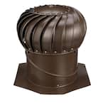 14 in. Brown Aluminum Internally Braced Wind Turbine