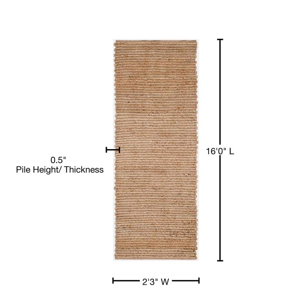 Black Flat Woven Handmade Wool Area Rug, 27" x 16"