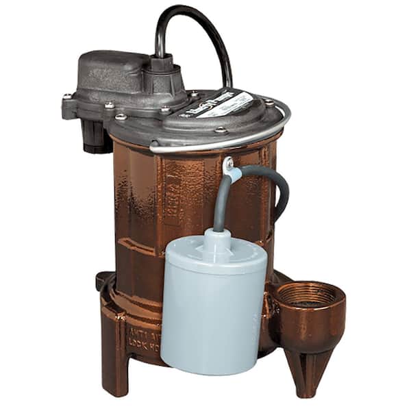 Liberty Pumps 250-Series 1/3 HP Submersible Sump Pump w/Piggyback Tether Float 25 ft. cord