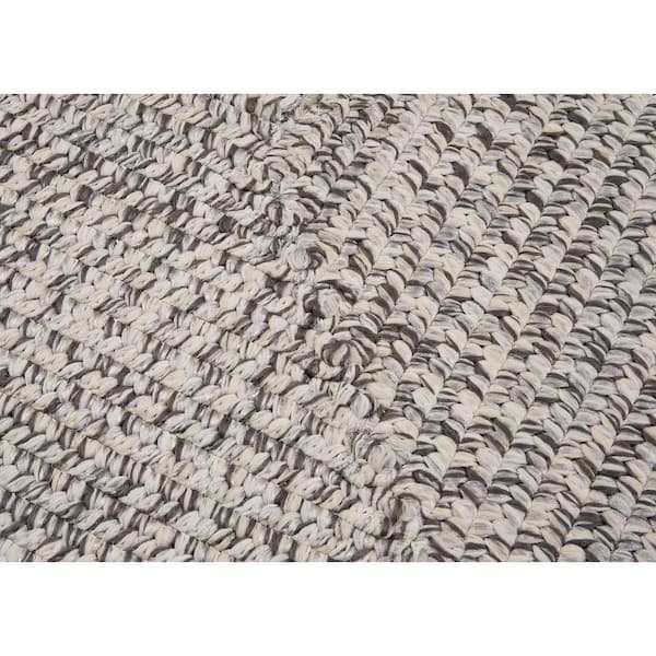 Wesley Silver Shimmer 10 ft. x 13 ft. Tweed Indoor/Outdoor Area Rug