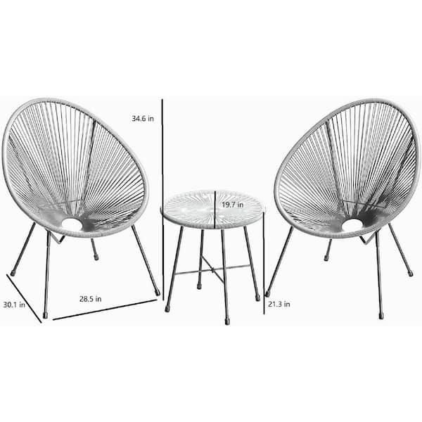 Garden string chair discount grey