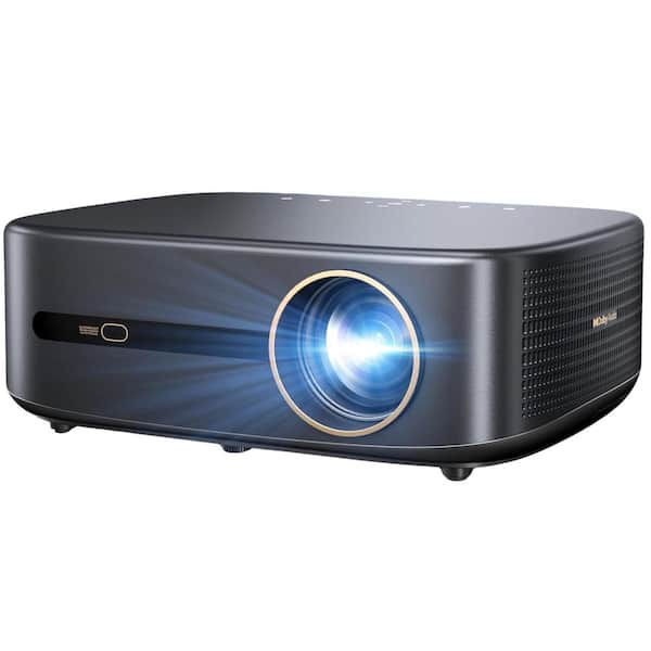 Ahfiwaso 1920 x 1080 4K Smart Projector with WiFi 6 and Bluetooth with 30W Speakers, Auto Focus Native 1080P and DoIby Audio