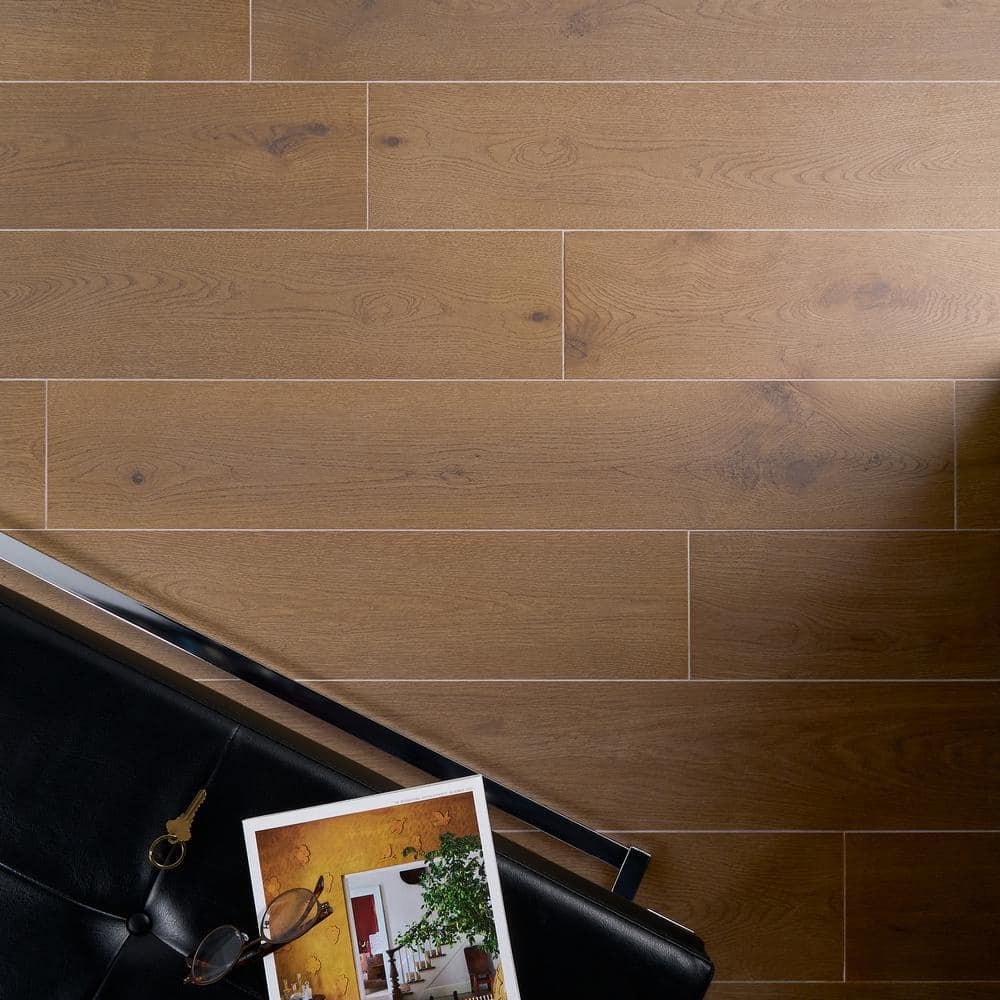 Hemlock Natural Brown Matte Large Format Porcelain Tile