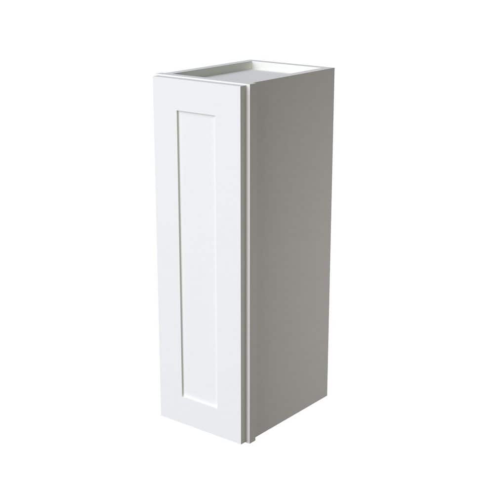 15-inch W x 12-inch D x 30-inch H Plywood Ready to Assemble Single Door Wall Kitchen Cabinet in White with Soft Close price history on PriceWatchPro