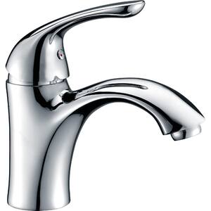 Clavier Series Single Hole Single-Handle Mid-Arc Bathroom Faucet in Polished Chrome