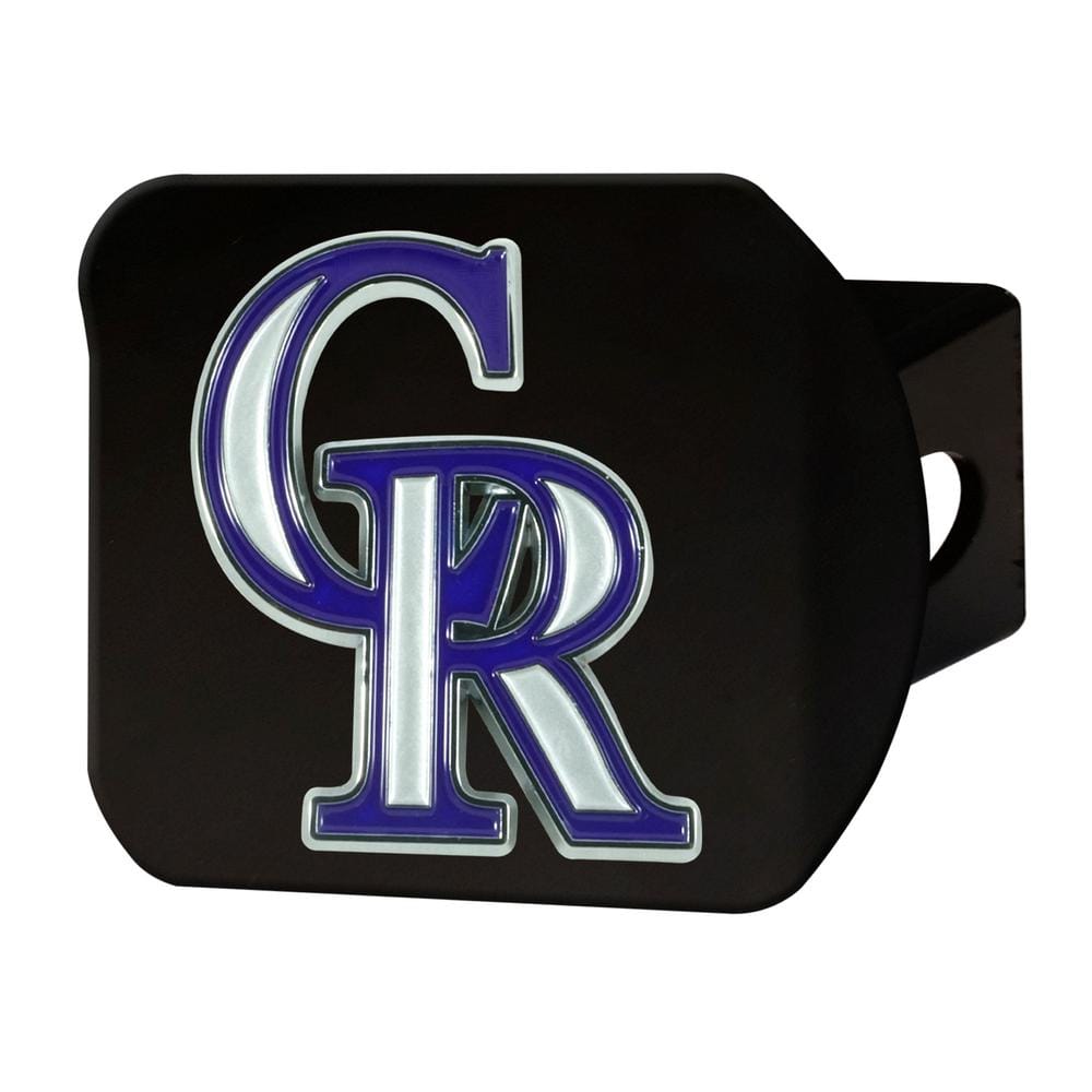 FANMATS MLB - Colorado Rockies Heavy Duty Aluminum Color Emblem