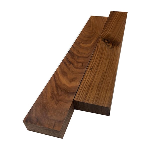 Swaner Hardwood 2 in. x 4 in. x 2 ft. Walnut S4S Board (2-Pack)