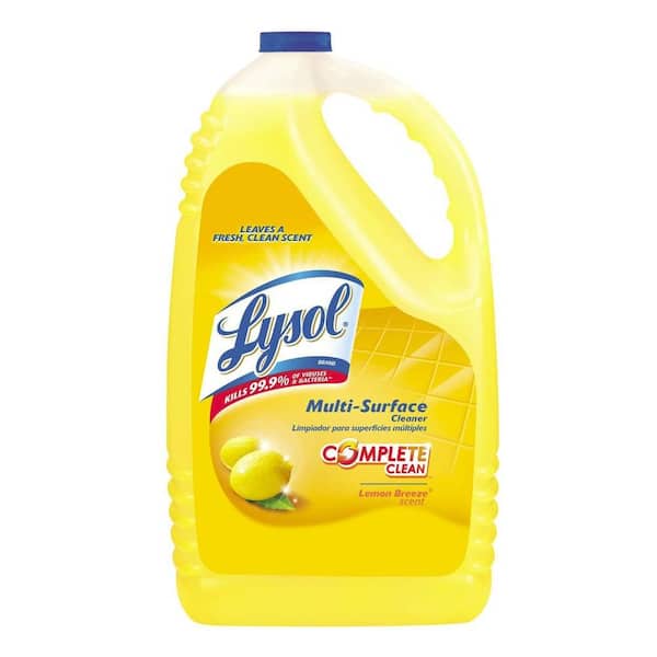 Lysol 144 oz. All-Purpose Lemon Cleaner Pour (4-Pack)