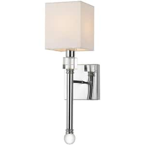 Sheridan 1-Light Chrome Wall Sconce