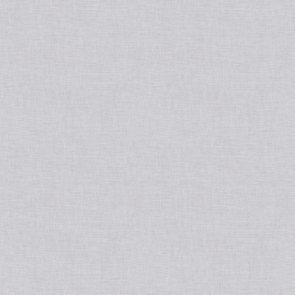 Unbranded Miniatures 2 Grey Plain Linen Design Matte Finish Non-Pasted Vinyl on Non-Woven Wallpaper Roll