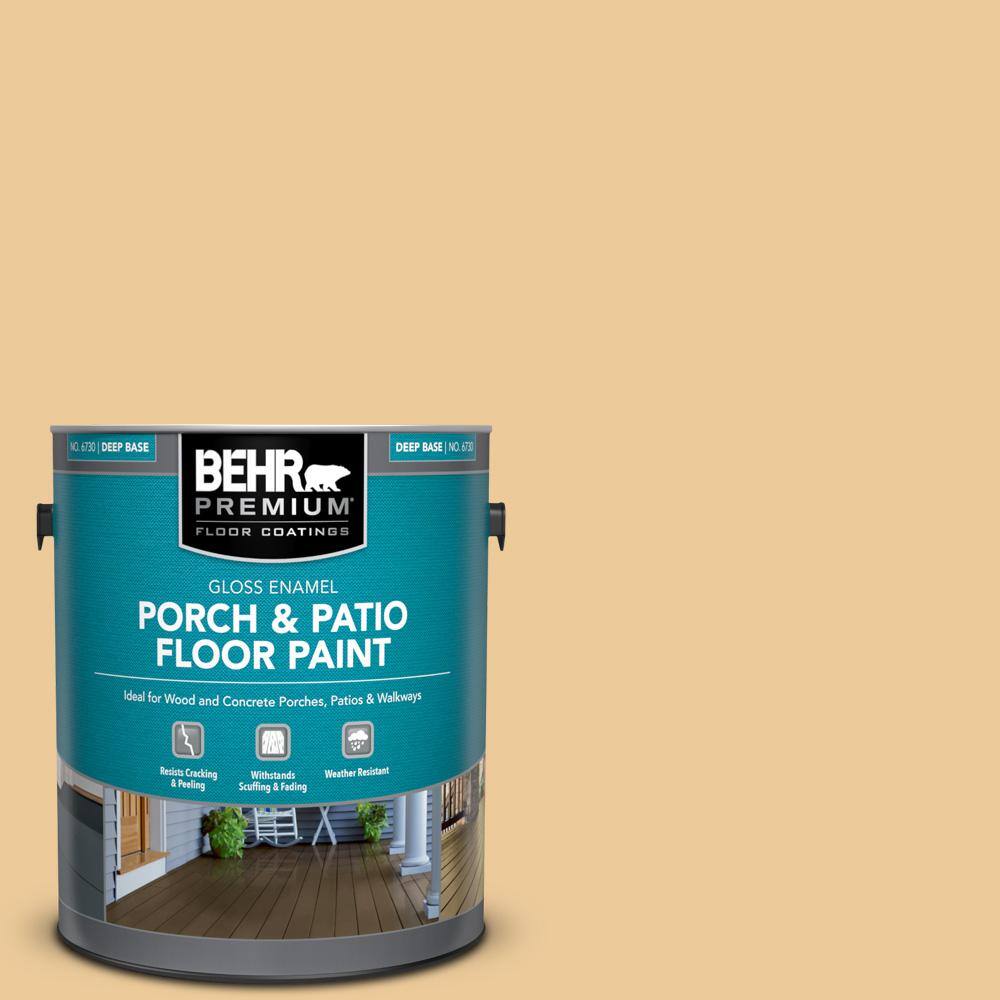 1 gal. #M270-4 Filtered Moon Gloss Enamel Interior/Exterior Porch and Patio Floor Paint price history on PriceWatchPro