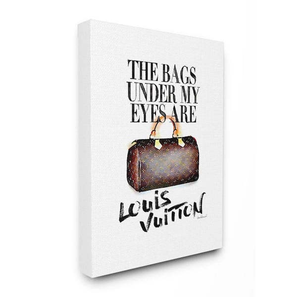 Decor For the Love of Louis Vuitton Beverly Hills Art Print - Pink
