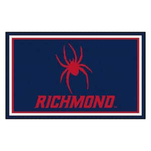 NCAA University of Richmond 4 ft. x 6 ft. Ultra Plush Area Rug