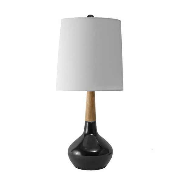 Black Contemporary Table Lamp, Contemporary Table Lamps Without Shades