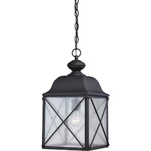 Hinkley Lighting 1861TK-LV Freeport 1 Light 21 Inch Tall LED Outdoor Post  Light in Textured Black with Clear Seedy Glass