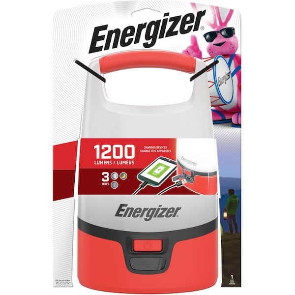Energizer Vision LED USB Lantern - Red/White