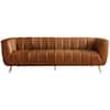 Ashcroft Furniture Co Martin In W Square Arm Genuine Leather