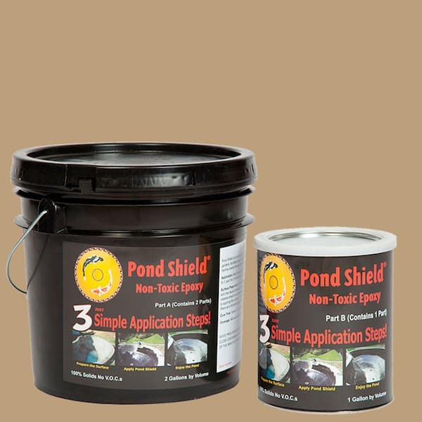 Pond Armor Pond Shield 3-gal. Tan Non Toxic Epoxy