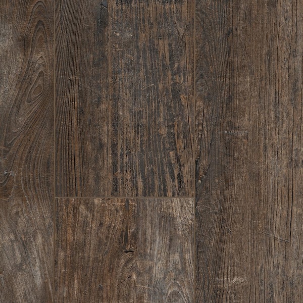 Take Home Sample - 9.13 in. W x 6 in. L Natural Burlap Floating Waterproof  Click Lock Luxury Vinyl Plank Flooring