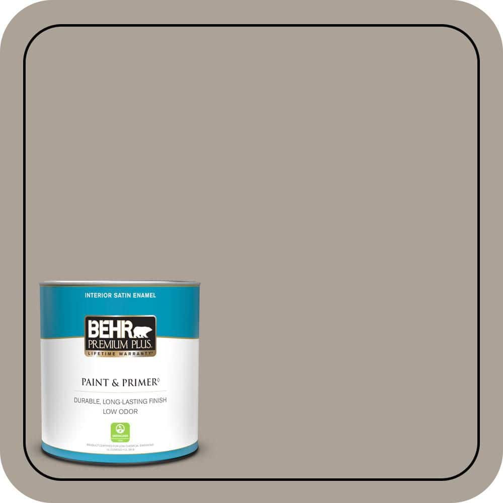 1 qt. #ECC-18-1 Quail Ridge Satin Enamel Low Odor Interior Paint & Primer price history on PriceWatchPro