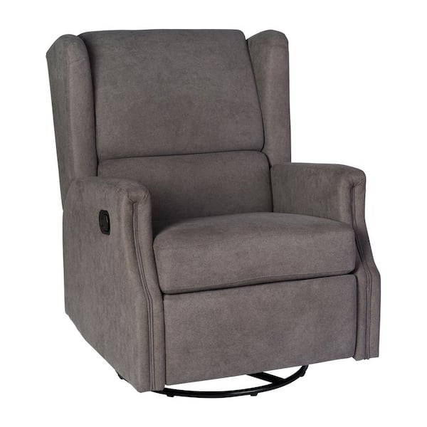 Carnegy Avenue Dark Gray Recliner CGACY528631DAHD The Home Depot