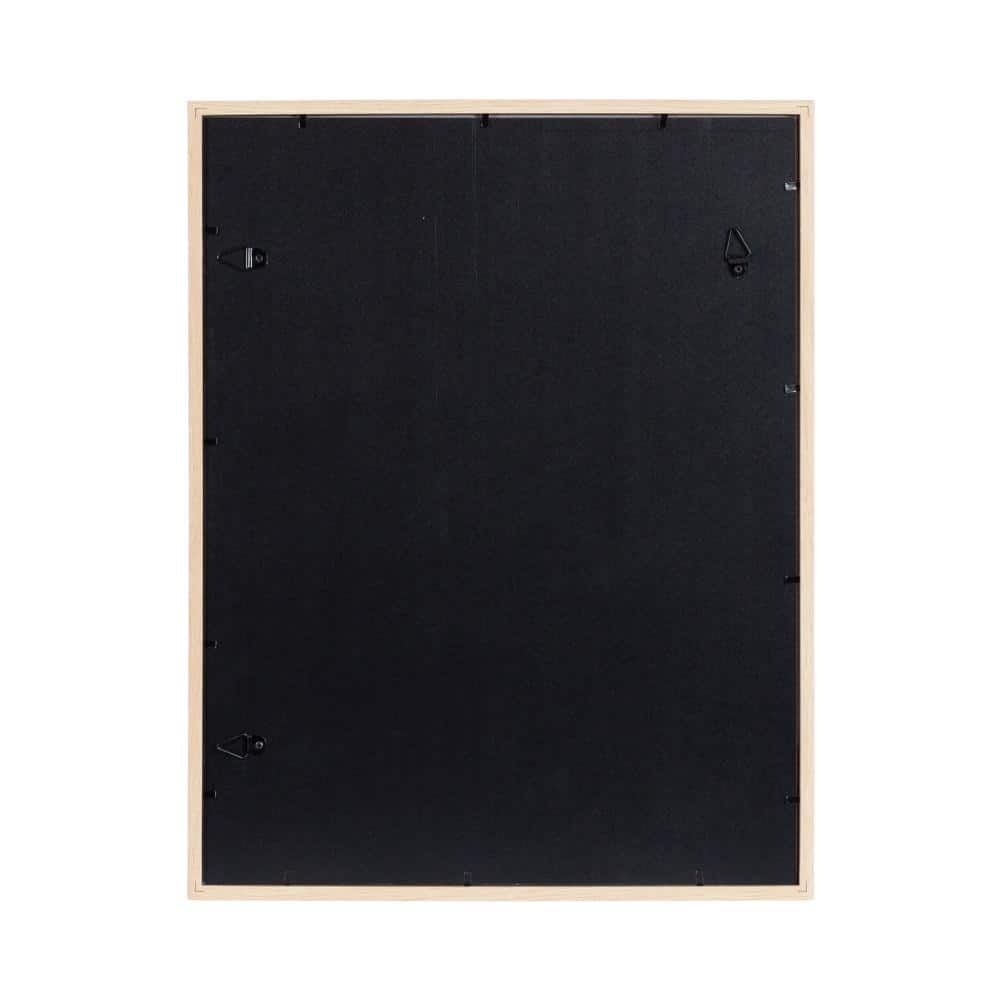 White and Natural Wood 14x18 Picture Frame Set of 3