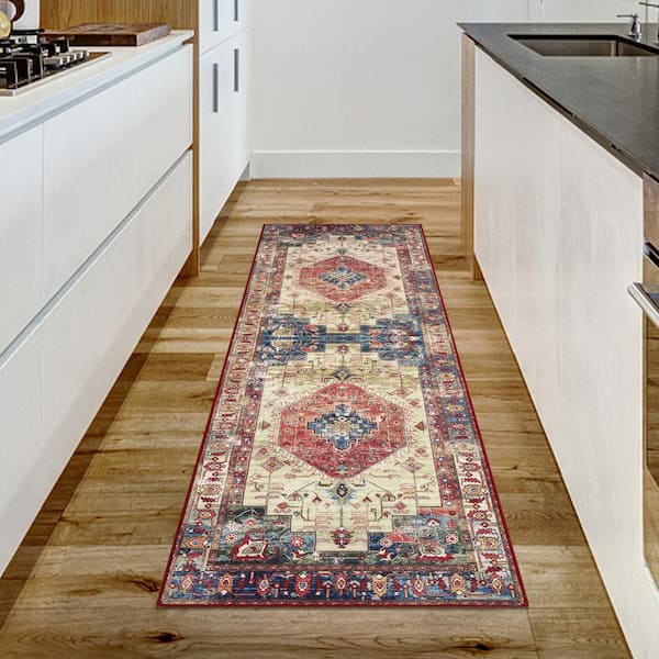 RESERVED Vintage Rug, 2' 4 x 3' 11 Red – Jessie's Oriental Rugs