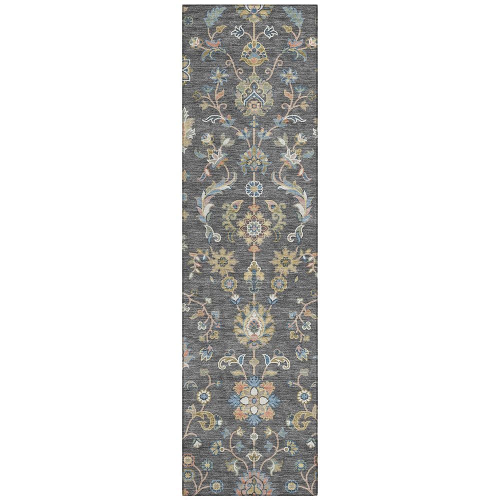Chantille Machine Washable Indoor/Outdoor Abstract ACN2585 Gray 2 ft. x 7 ft. Runner Rug price history on PriceWatchPro