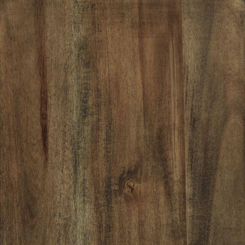 Nutmeg Brown Extendable Acacia Wood Dining Table with Leaves