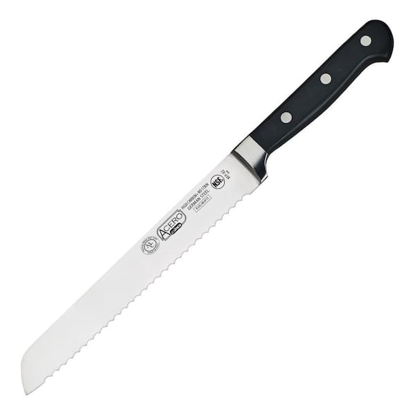 Acero 8 in. Stainless Steel Full Tang Bread Knife