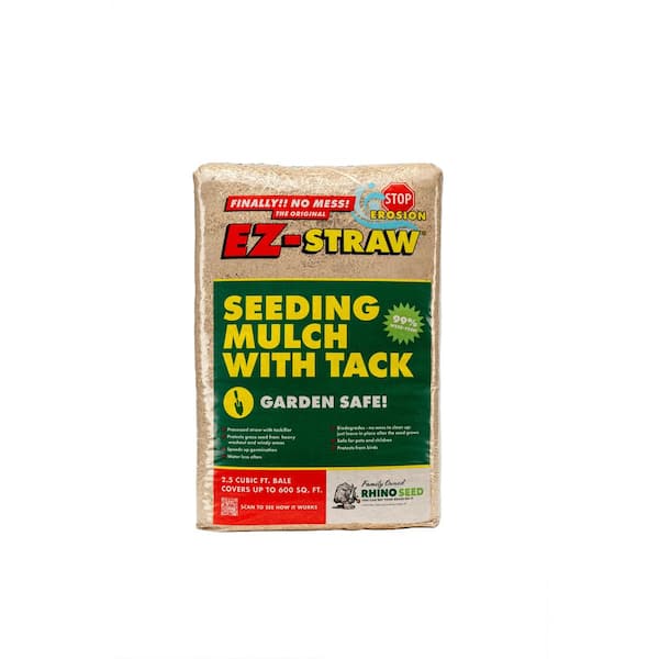 EZ-STRAW 2.5 cu. ft. Seeding Mulch with Tackifier