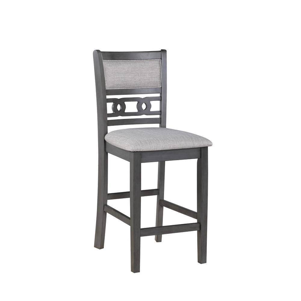 Gia Gray Wood 5-Piece Counter Height Dining Set