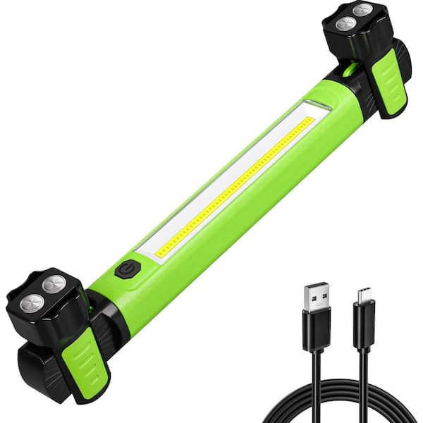 2500 Lumen COB LED Work Light Magnetic Rechargeable Cordless Underhood Mechanic Light for Garage Workshop