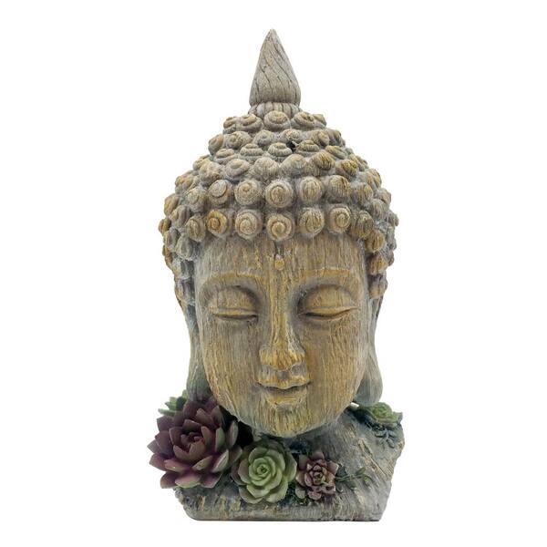 Unbranded 12 in. Buddha Head Statue