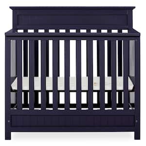 FUFU&GAGA Adjustable Blue Nursery Center Bed Side Crib, Baby Bed Playard,  Infant Bassinet with Diaper Changer and Hanging Toys ZCF0031EB-1 - The Home  Depot