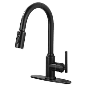 Single-Handle Pull-Down Sprayer Kitchen Faucet with PowerSpray and Temperature Control in Oil Rubbed Bronze