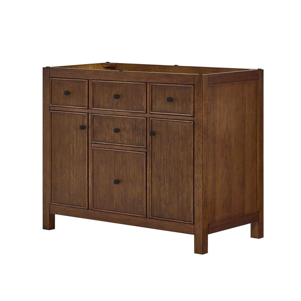 Pendry 41 in. Bath Vanity Cabinet without Top in Dark Walnut price history on PriceWatchPro